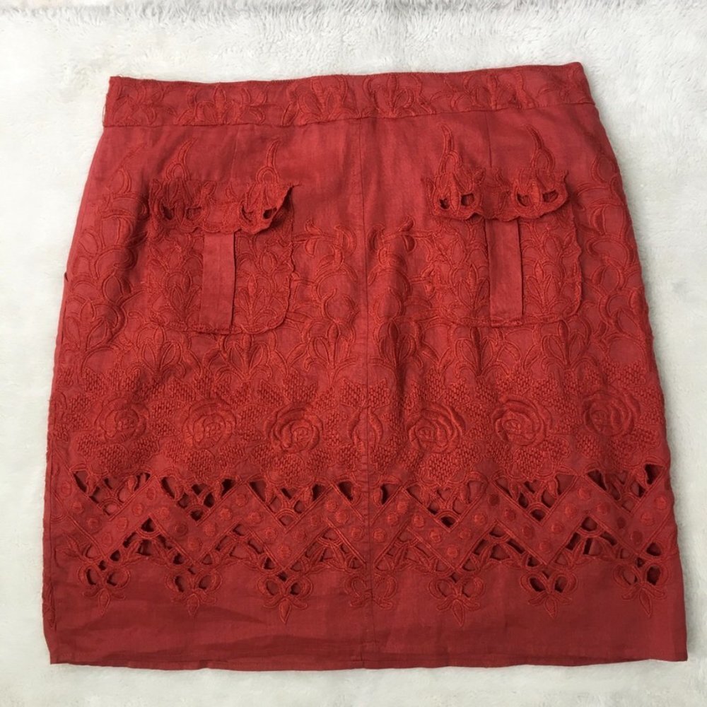 Anthropologie Yoana Baraschi Tomato Pocking Skirt - Picture 11 of 16